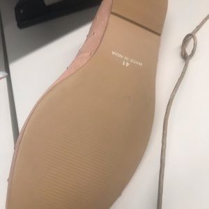 Free people pink ballet flats